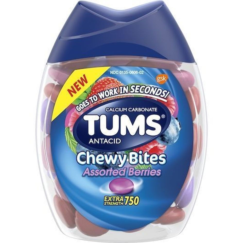 Tums Antacid Chewy Bite, 60 count -- 24 per case