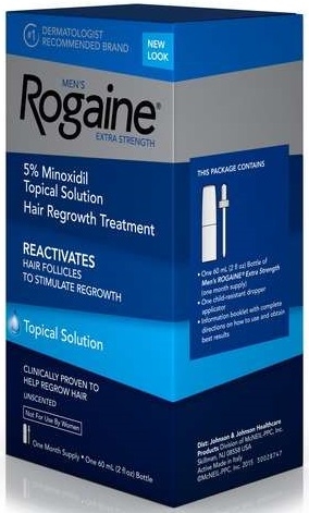 Rogaine Mens Extra Strength Hair Regrowth Treatment Foam, 2 Fluid Ounce -- 6 per case