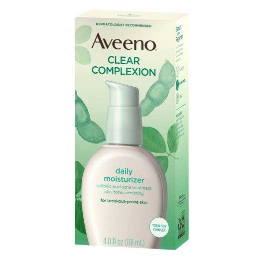 Aveeno Clear Complexion Daily Moisturizer, 4 Fluid Ounce -- 12 per case