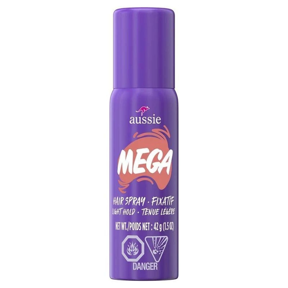 Aussie Mega Flexible Regular Scented Hair Spray - Trial Pack, 42 Gram -- 24 per case