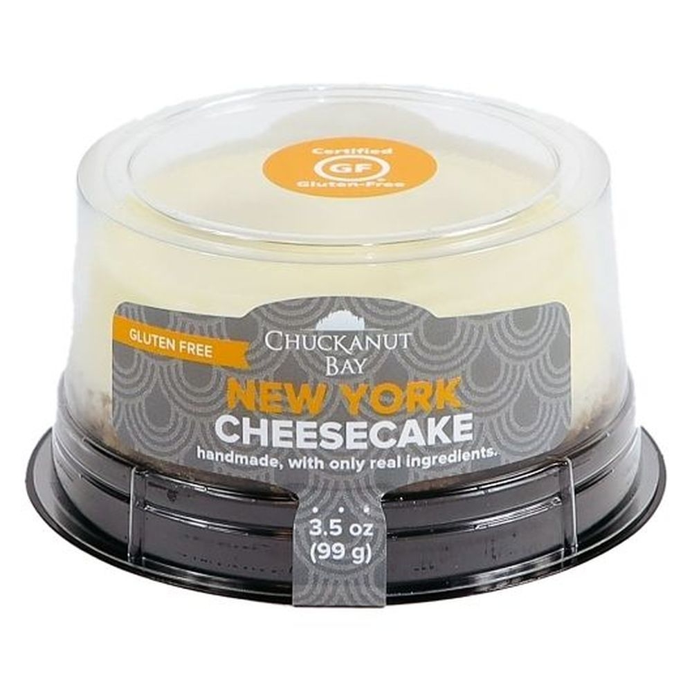 Chuckanut Bay Gluten Free New York Cheesecake, 3.5 Ounce -- 12 per case