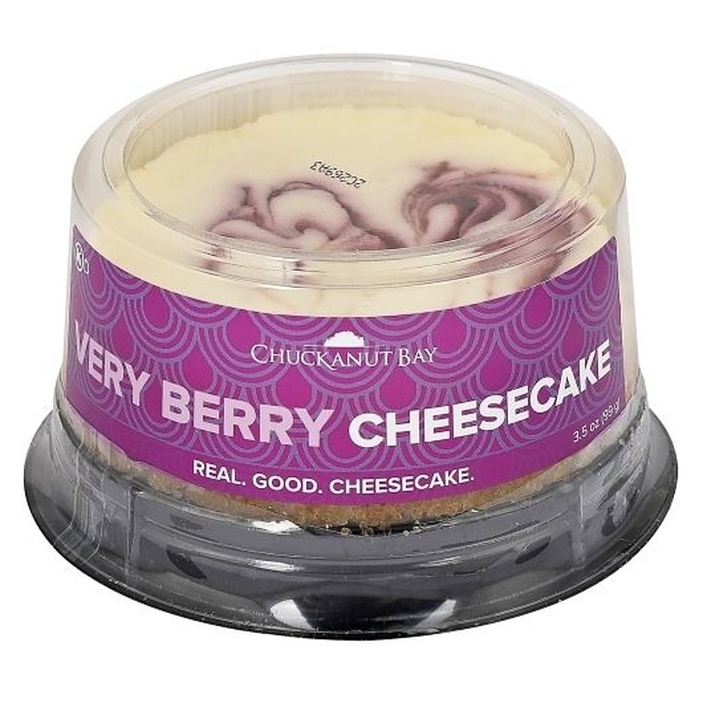 Chuckanut Bay Very Berry Cheesecake, 3.5 Ounce -- 12 per case