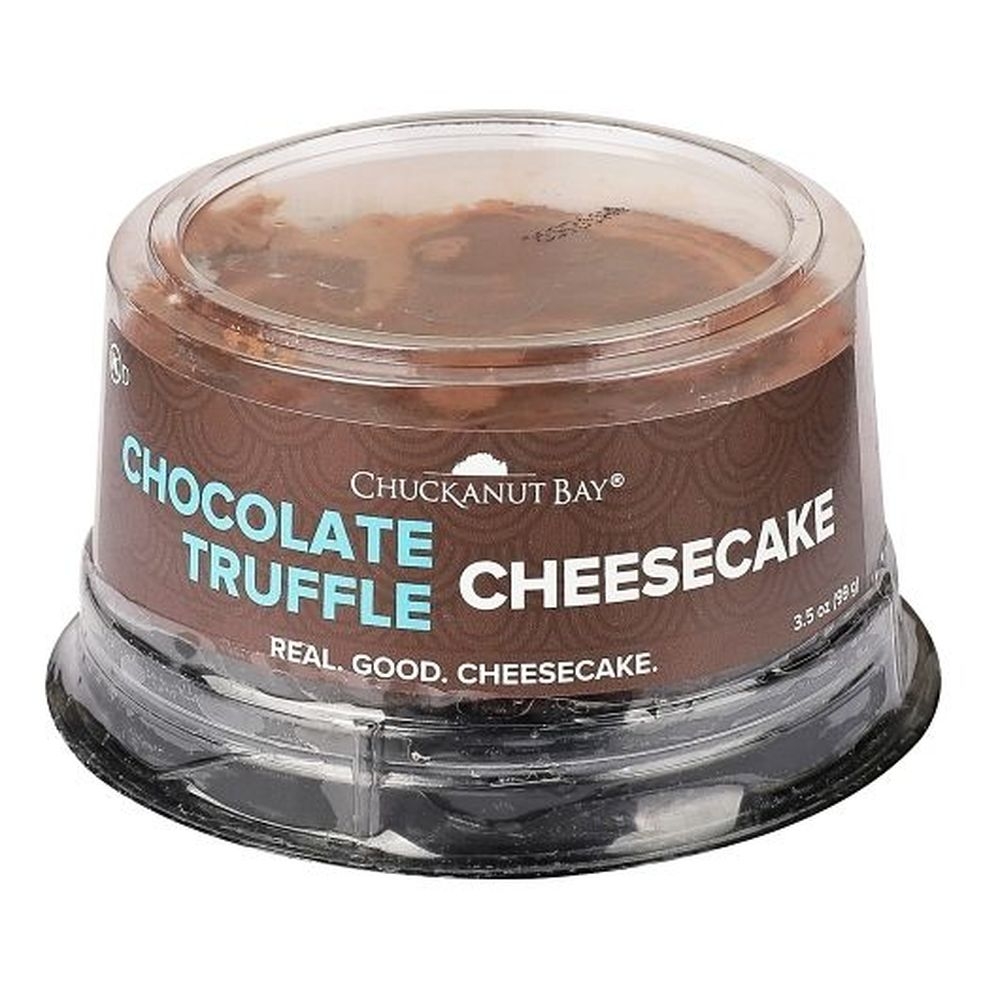 Chuckanut Bay Chocolate Truffle Cheesecake, 3.5 Ounce -- 12 per case