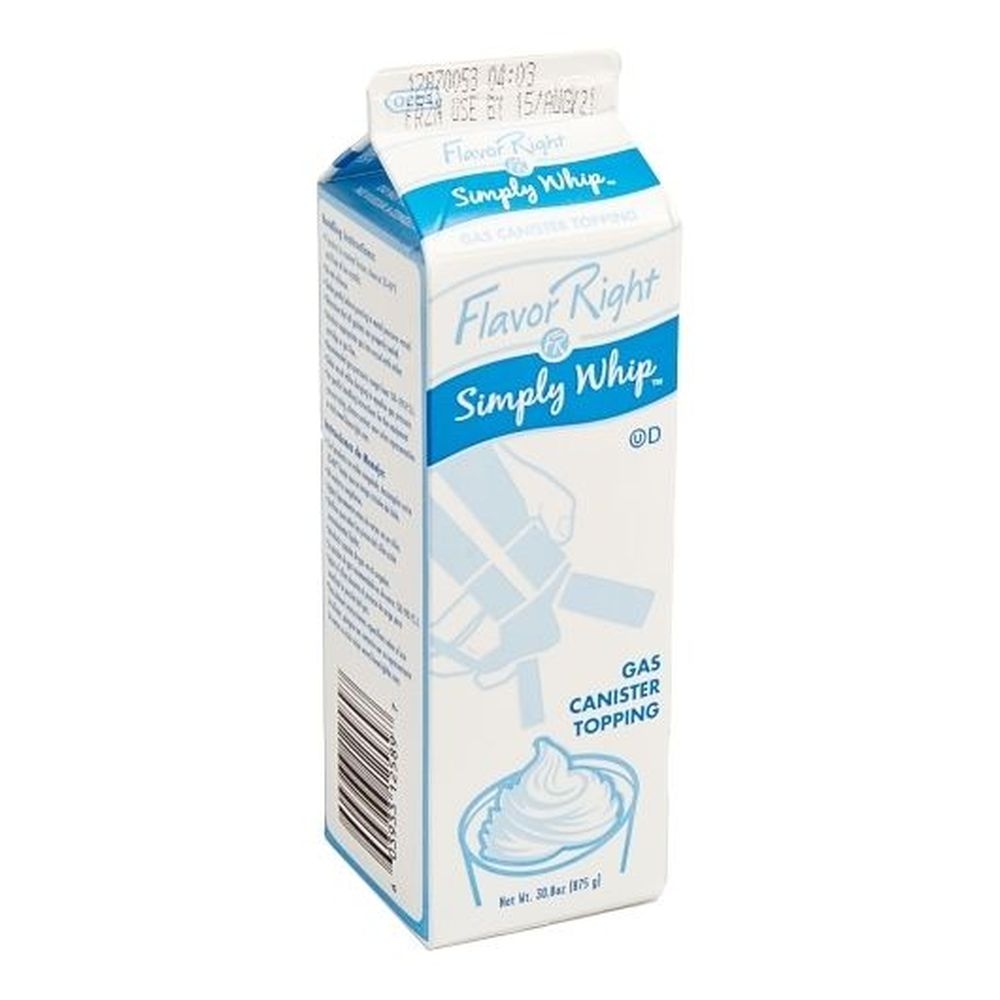 Flavor Right Simply Whip Topping, 1.929 Pound -- 12 per case
