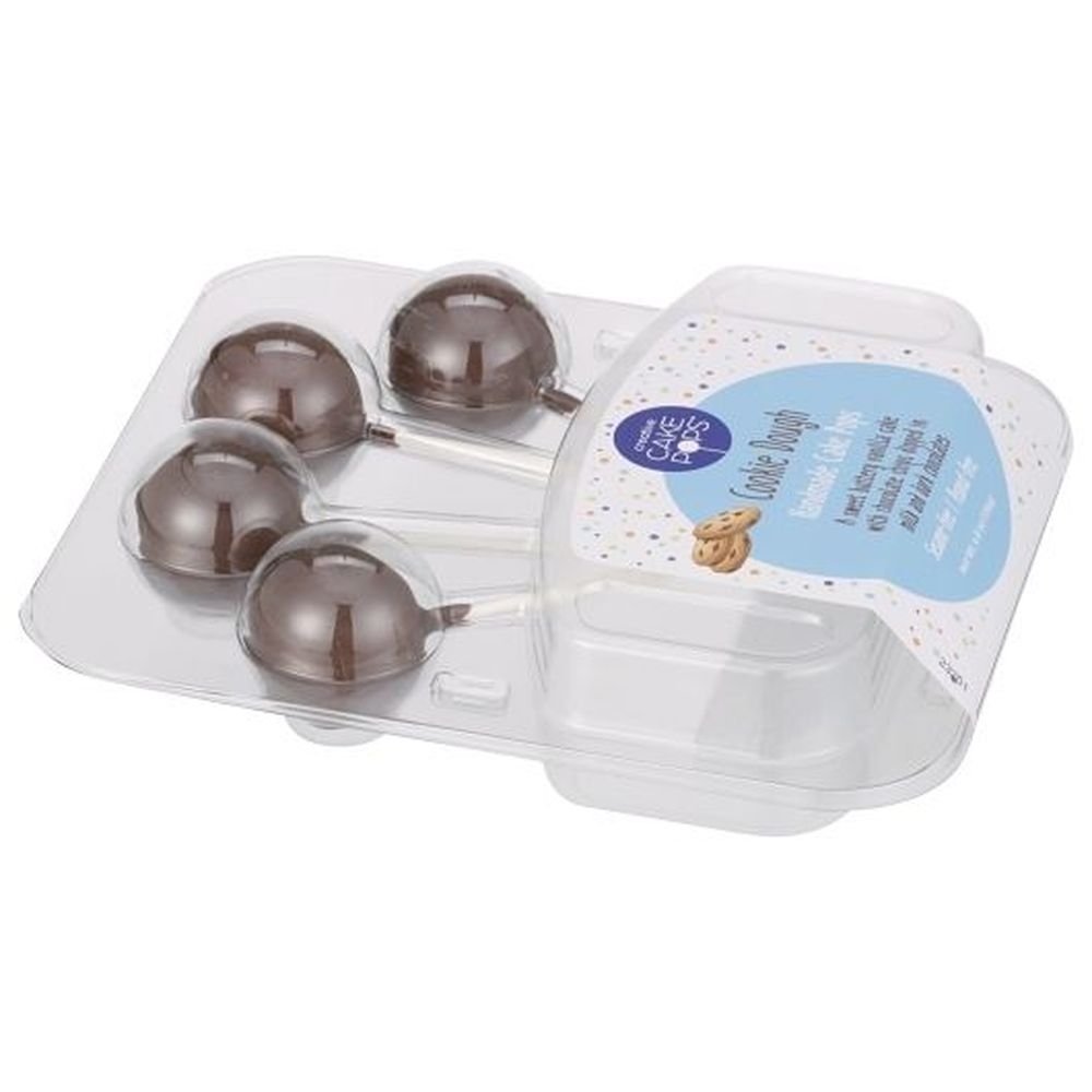 Cyrils Foods Chocolate Chip Cookie Dough Cake Pop, 4.8 Ounce -- 15 per case