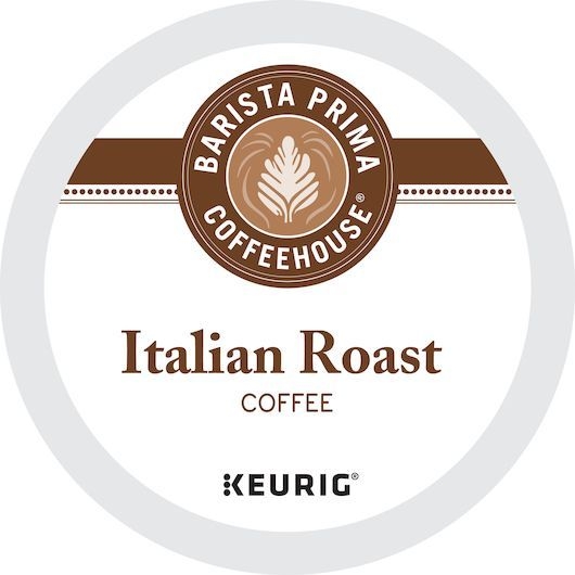 Barista Prima Italian Roast Coffee K-Cup Pod, 24 count -- 4 per case
