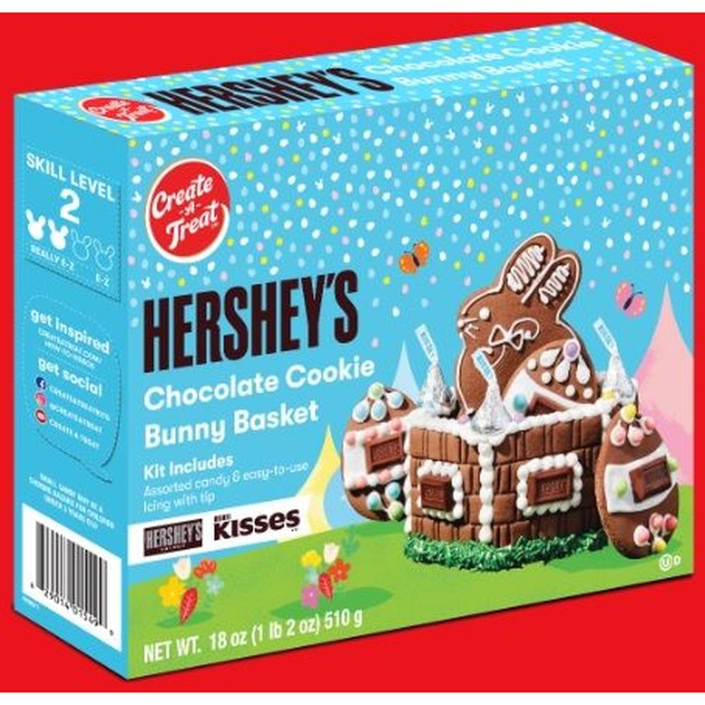 Create A Treat Hersheys Chocolate Cookie - Bunny Basket Kit, 18 Ounce