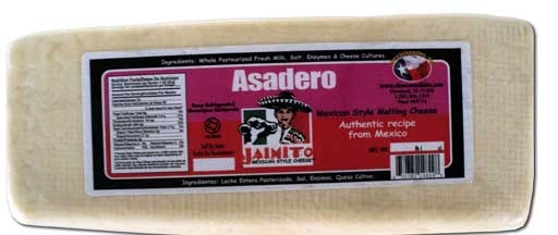 Jaimito Mexican Style Asadero Cheese, 5 Pound -- 2 per case