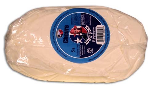 Cheesemakers Lone Star Chevre Cheese, 5 Pound.