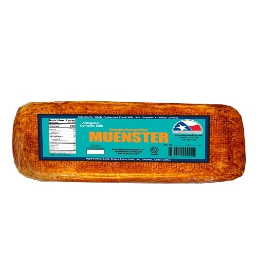 Cheesemakers Fine Cheese Muenster Loaf, 6 Pound -- 2 per case