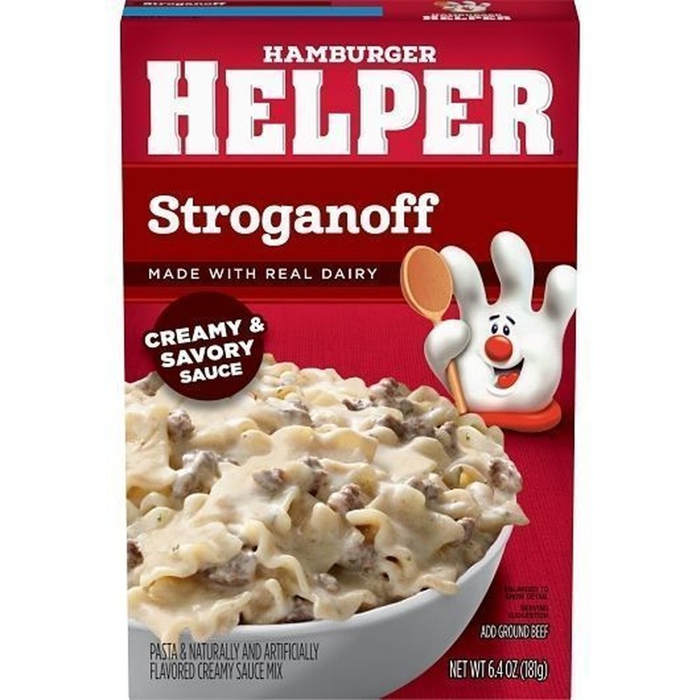 Hamburger Helper Stroganoff Pasta, 6.4 Ounce -- 12 per case