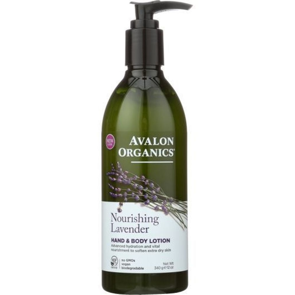Avalon Lavender Hand and Body Lotion, 12 Ounce -- 6 per case