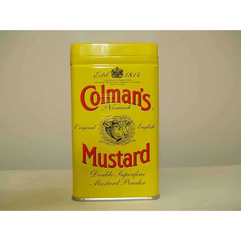 Schreiber Foods Colmans Dry Mustard, 4 Ounce -- 144 per case.