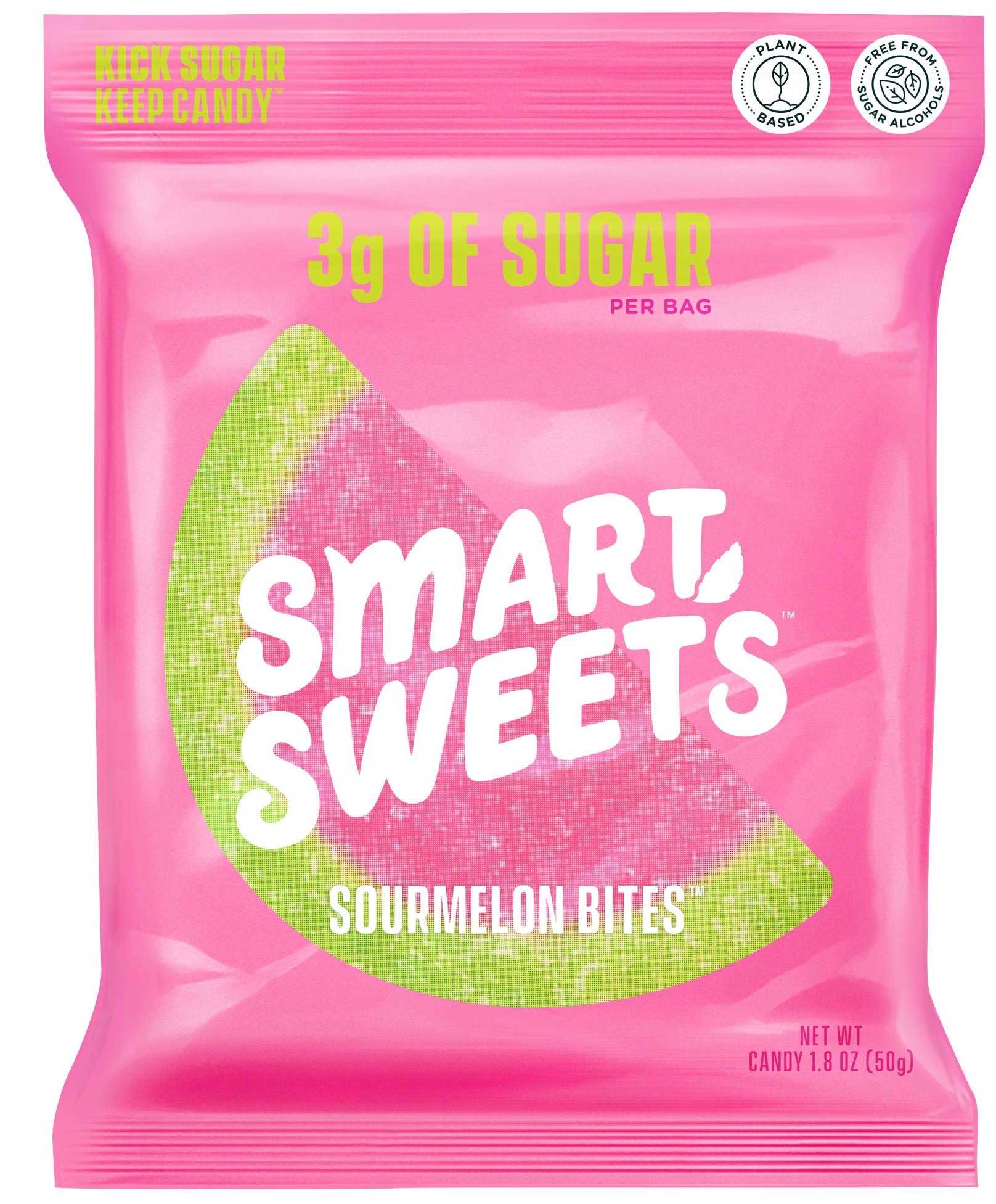 Smartsweets Sour Melon Bites Candy, 1.8 Ounce -- 72 per case