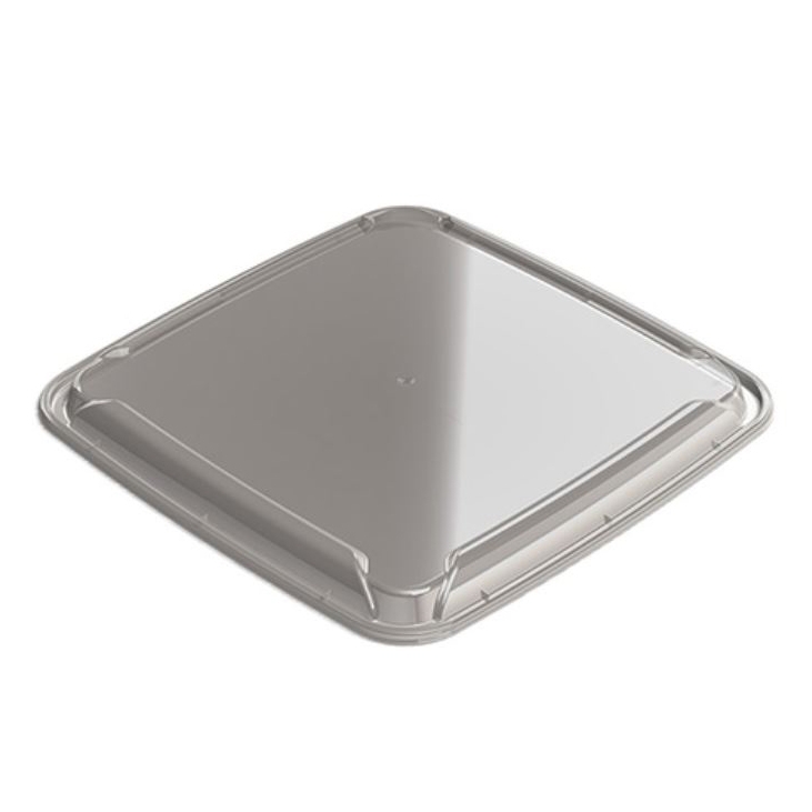 Aviva Plastics Rectangular Lid for 48/64 Oz Container, Clear -- 200 per case