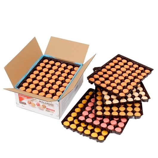 Delizza Macaron Celebration Assortment, 0.39 Ounce -- 240 per case