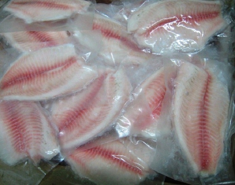 Frozen Seafood Tilapia Fillet, 10 Pound.