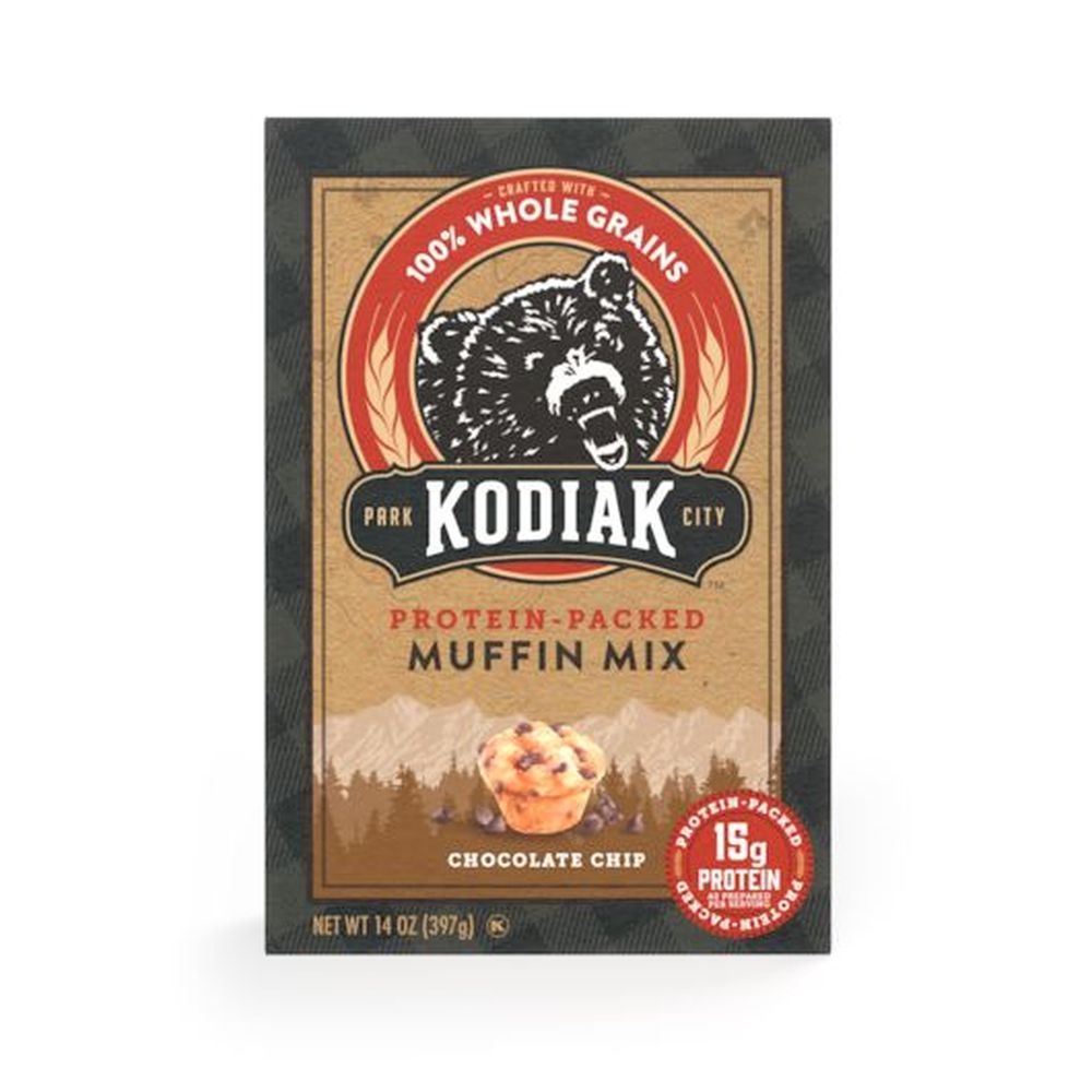 Kodiak Cakes Chocolate Chip Muffin Mix, 14 Ounce -- 6 per case