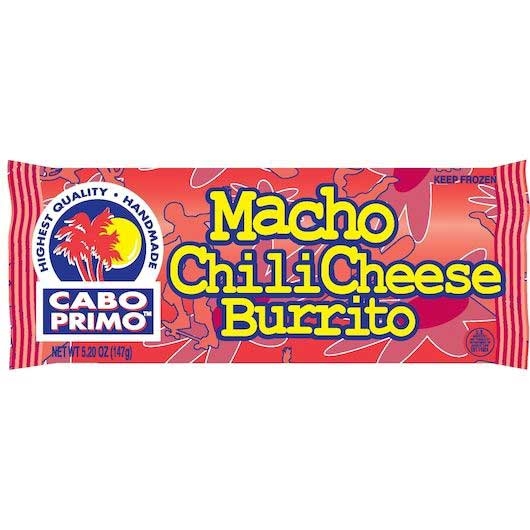 Cabo Primo Macho Chili Beef and Cheese Burrito, 5.2 Ounce -- 96 per case