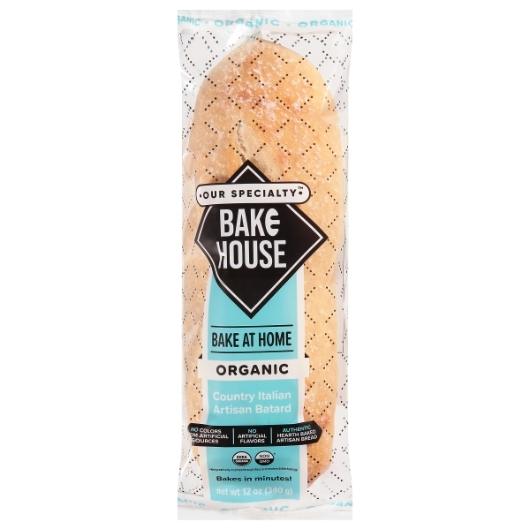 Cottage Bakery Bake At Home Organic Italian Batard, 0.8 Pound -- 22 per case