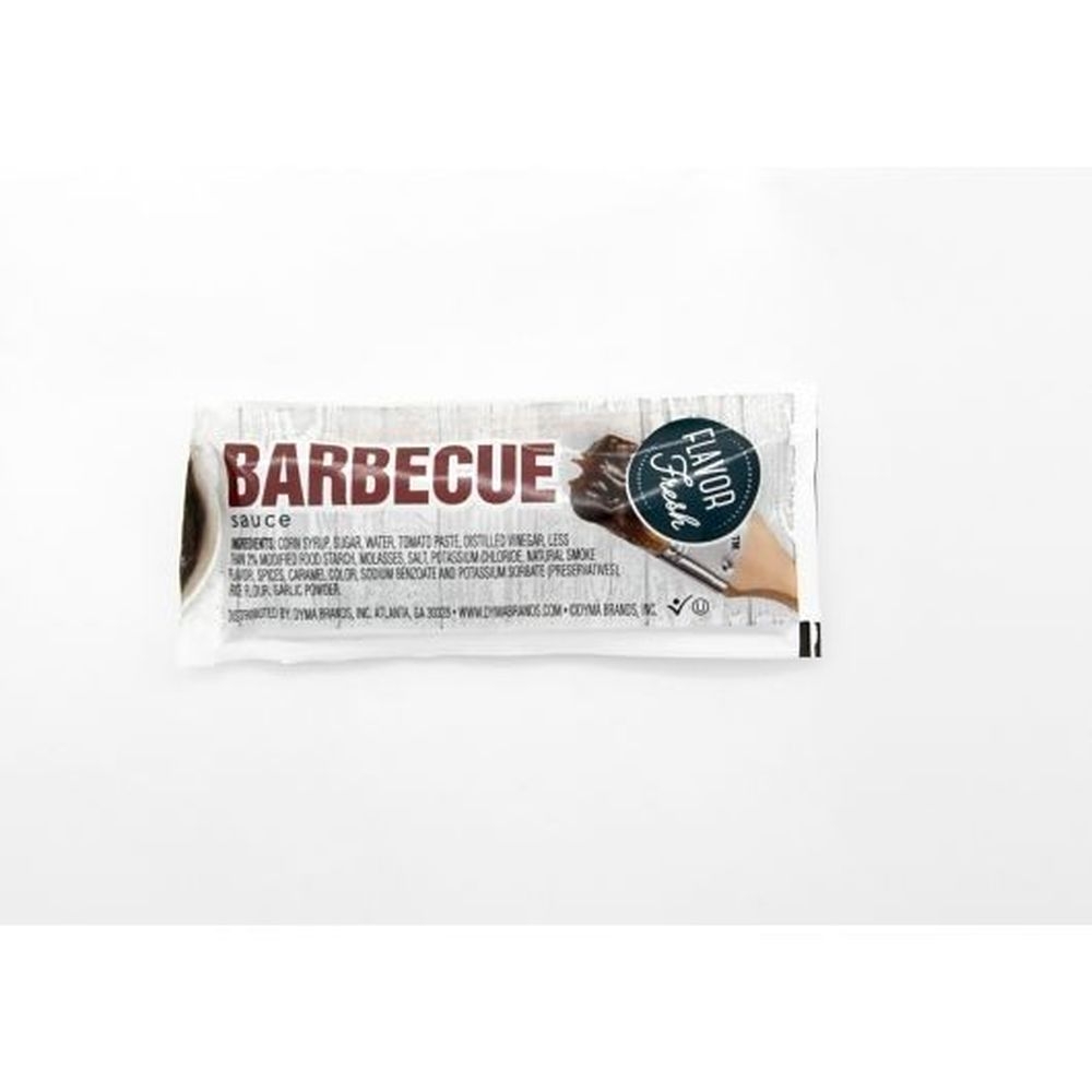 Flavor Fresh Low Sodium Bbq Sauce Pouch, 12 Gram -- 200 per case.