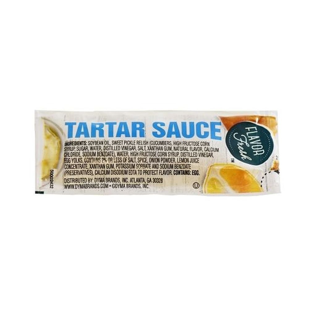 Flavor Fresh Tartar Sauce Pouch, 9 Gram -- 200 per case.