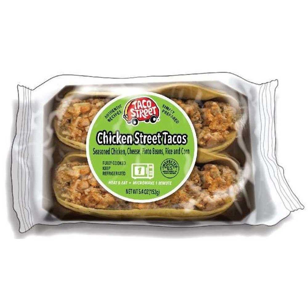 Taco Street Chicken Taco -- 6 per case.