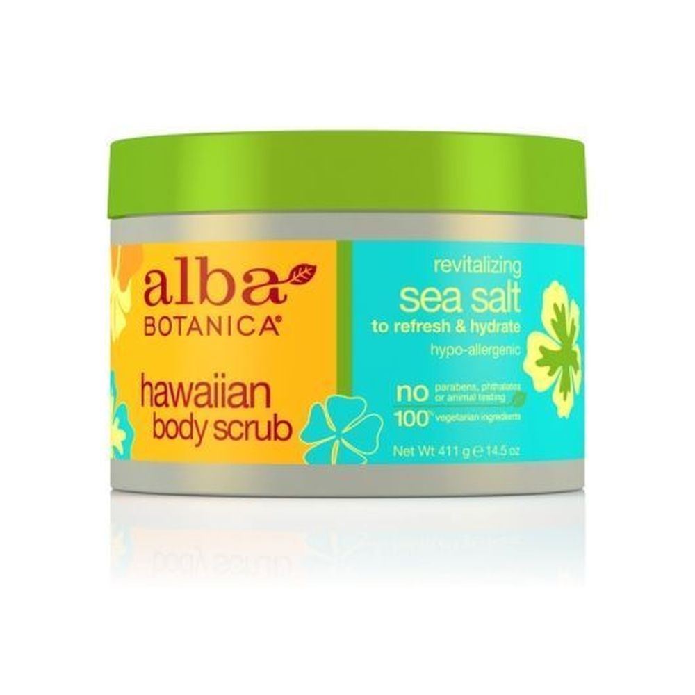 Alba Botanica Sea Salt Body Scrub, 14.5 Ounce -- 6 per case