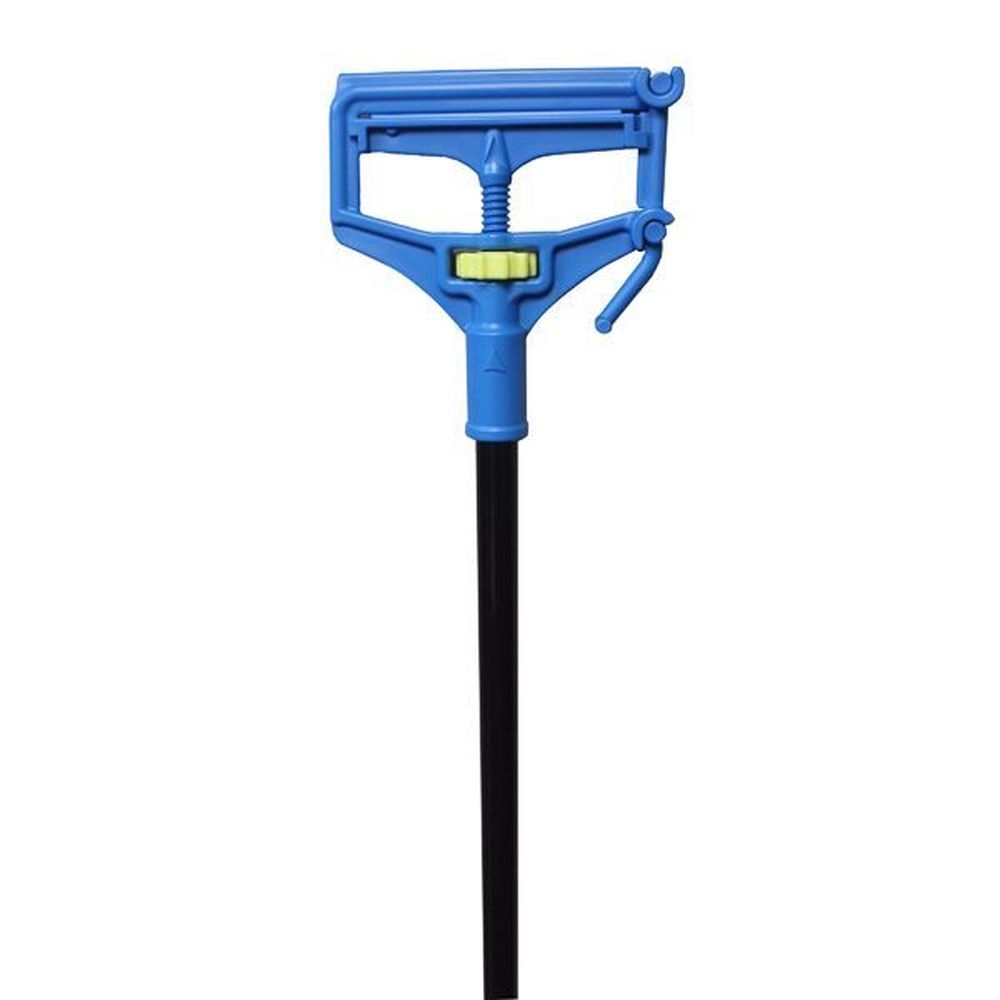 Impact Black / Blue Fiberglass Mop Quick Change Side Gate Mop Handle