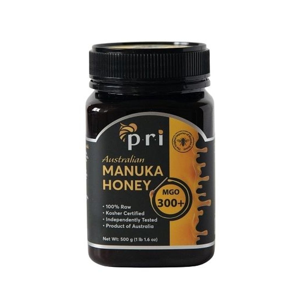 Pacific Resources International MGO 300 Plus Australian Manuka Honey, 500 Gram -- 6 per case