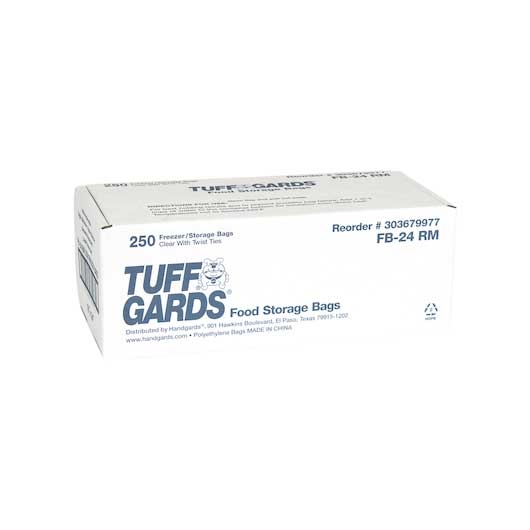 Bag (TuffGards Food Storage/Freezer Bags) Freezer/Storage Clear 18X24 --- 250 Count, 1 Roll