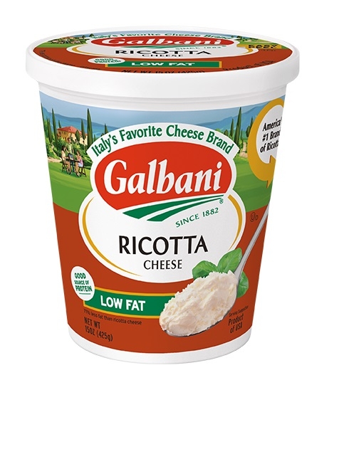 Galbani Ricotta Fresca Low Fat Whey Ricotta Cheese, 15 Ounce -- 6 per case.
