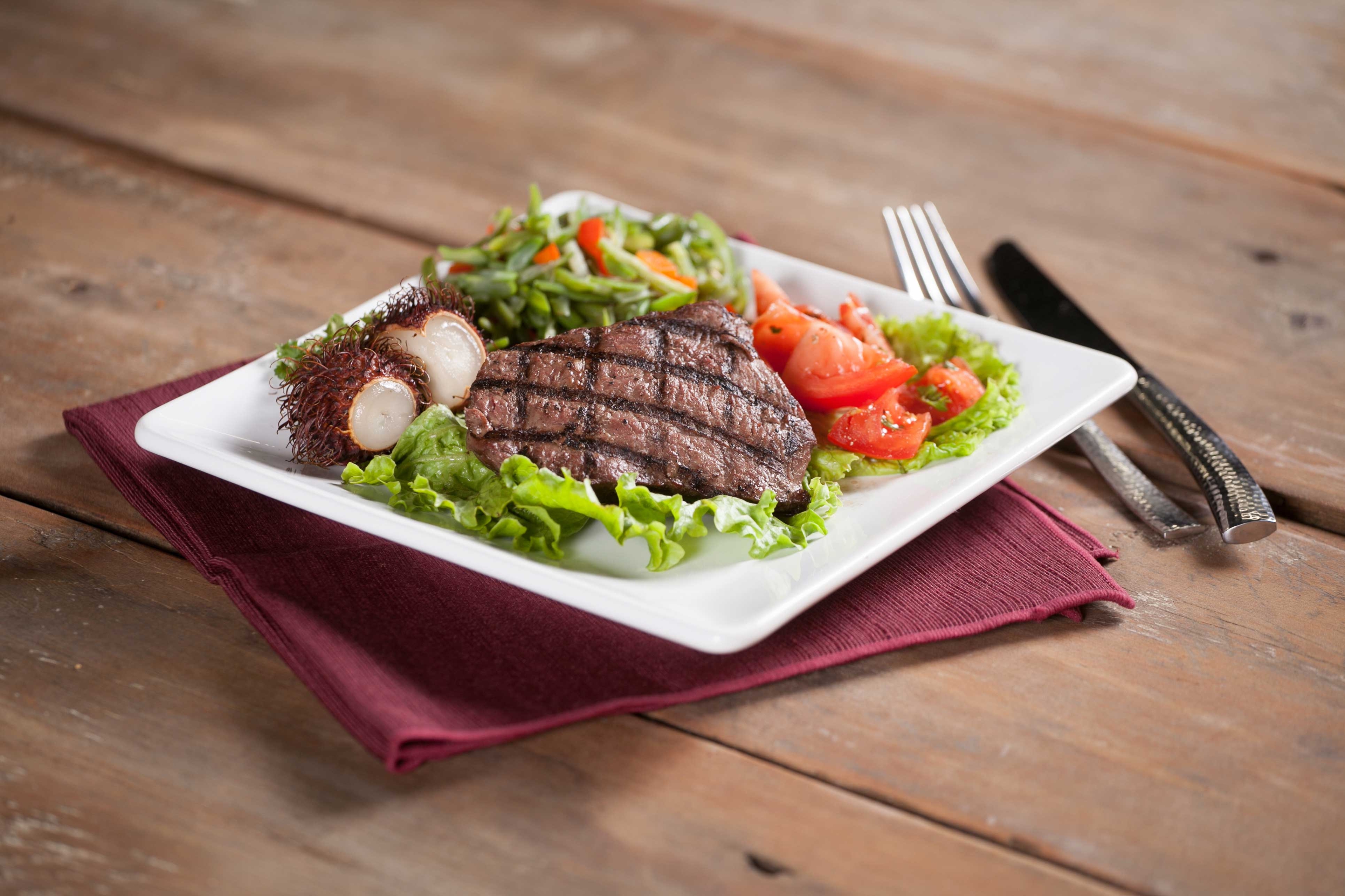 Ranch Hand Beef Top Butt Steak, 8 Ounce -- 20 per case.