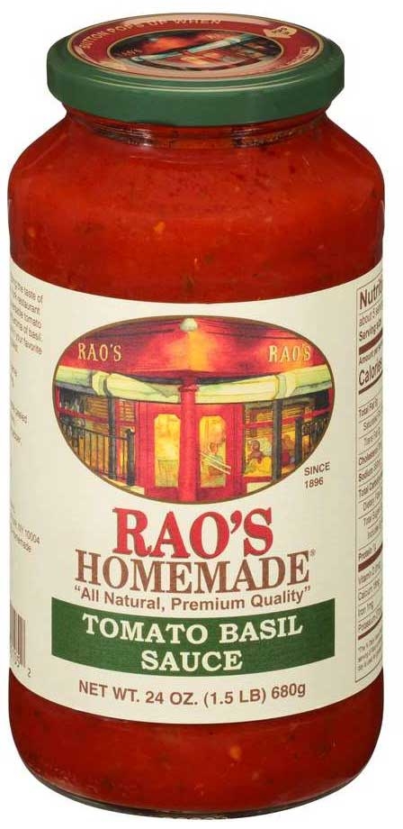 Raos Homemade Tomato Basil Sauce, 24 Ounce -- 12 per case