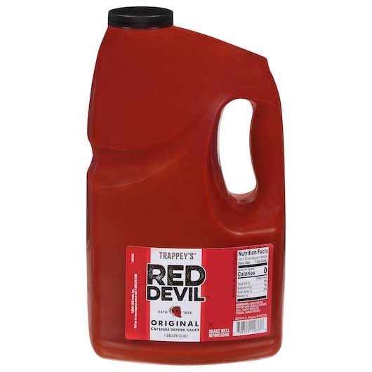 Sauce Red Devil Hotter Buffalo Style Plastic , 1 Gallon -- 4 per case