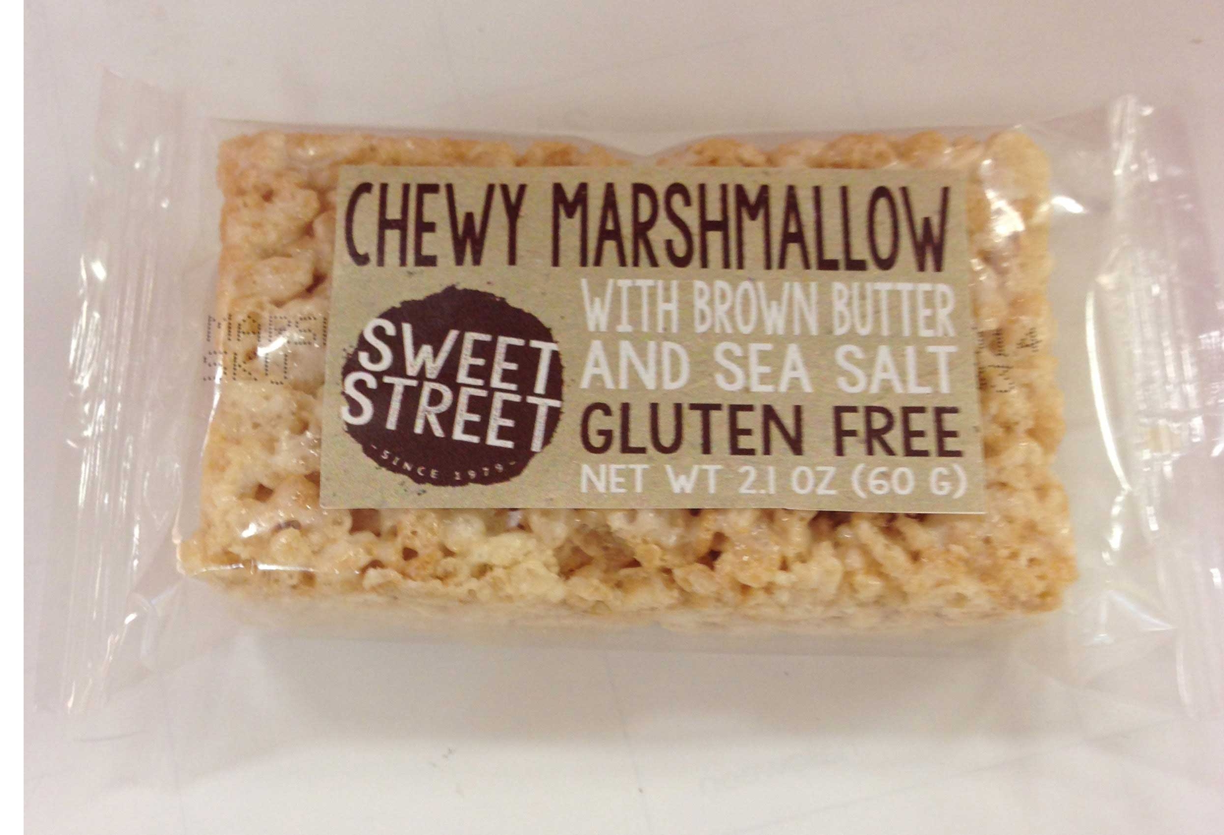 Sweet Street IW Chewy Marshmallow with Brown Butter and Sea Salt, CGF, 2.1 Ounce -- 40 per case.