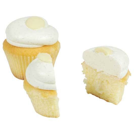 Sweet Street Vanilla Bean Iced Cupcake Tray, 2.4 Ounce -- 32 per case