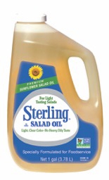 Sterling Sunflower Salad Oil, 1 Gallon -- 3 per case.