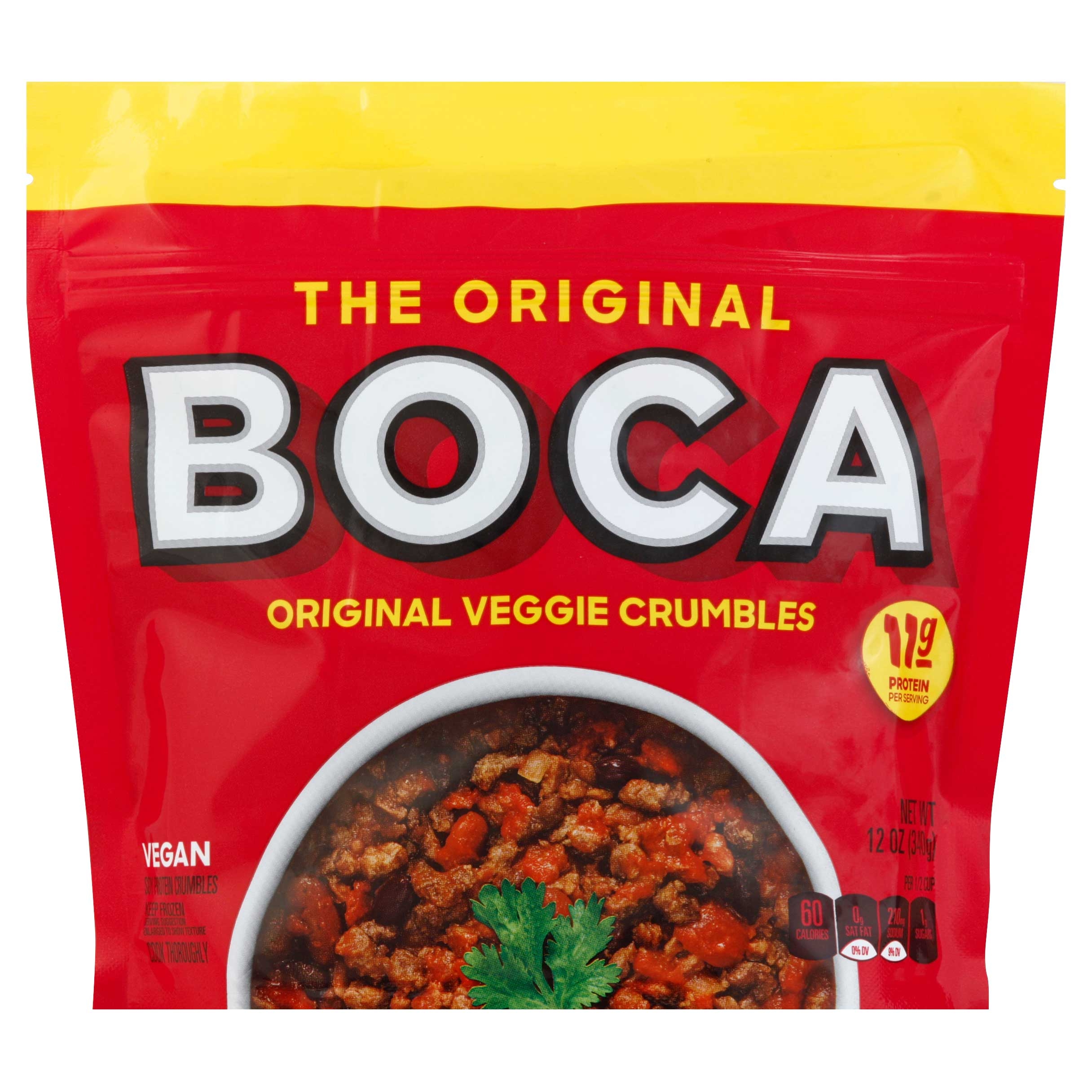 Boca Veggie Ground Crumbles, 10 Ounce -- 12 per case.