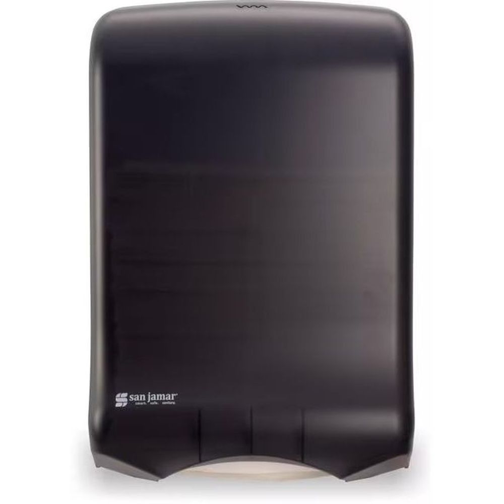 San Jamar Pearl Black Classic Multifold Towel Dispenser