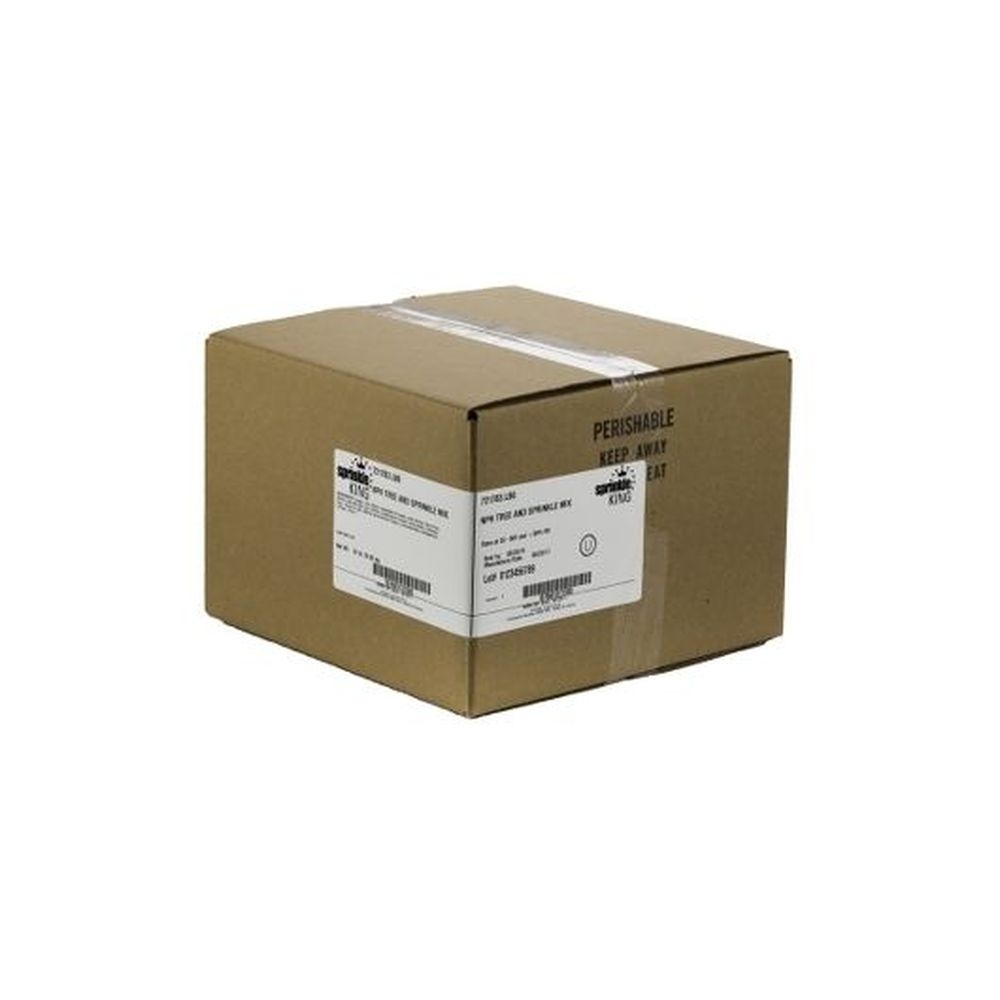 Sprinkle King Non Partially Hydrogenated Tree and Sprinkle Mix, 6 Pound -- 4 per case