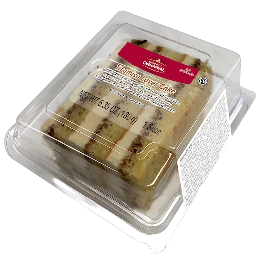 Simply Original Tiramisu 3 Layer Cake, 6.3 Ounce -- 8 per case