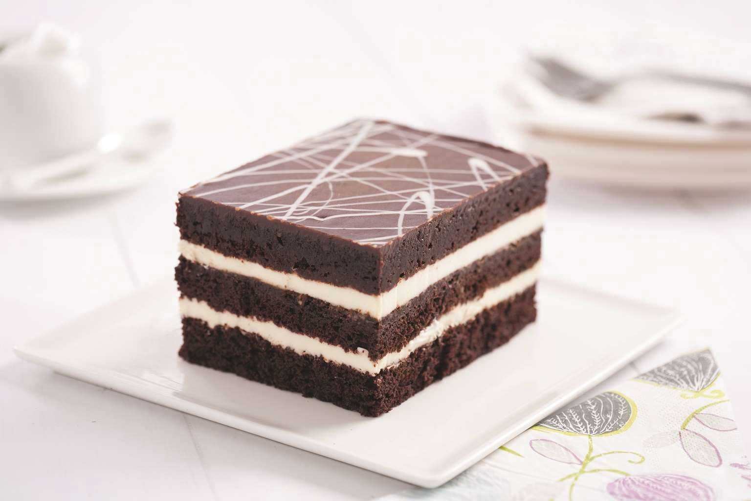 Inspired By Happiness Dreamin of Chocolate Dark and White Chocolate Layer Cake, 16 Ounce -- 12 per case