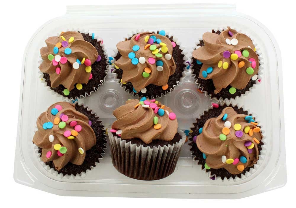 Kimberleys Bakeshoppe Celebration Chocolate Cupcake, 11.2 Ounce -- 12 per case