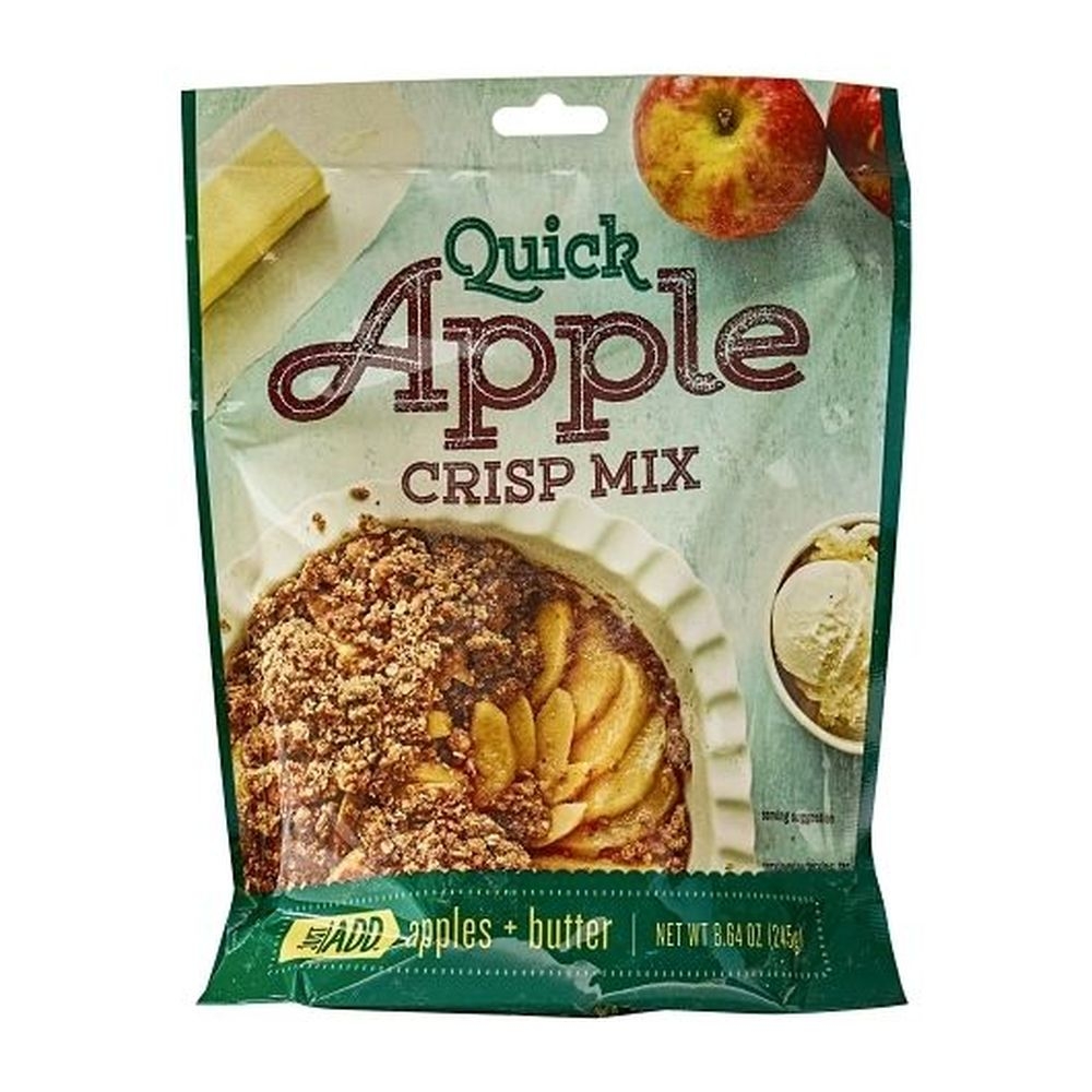 Just Add Quick Apple Crisp Mix, 8.64 Ounce -- 12 per case