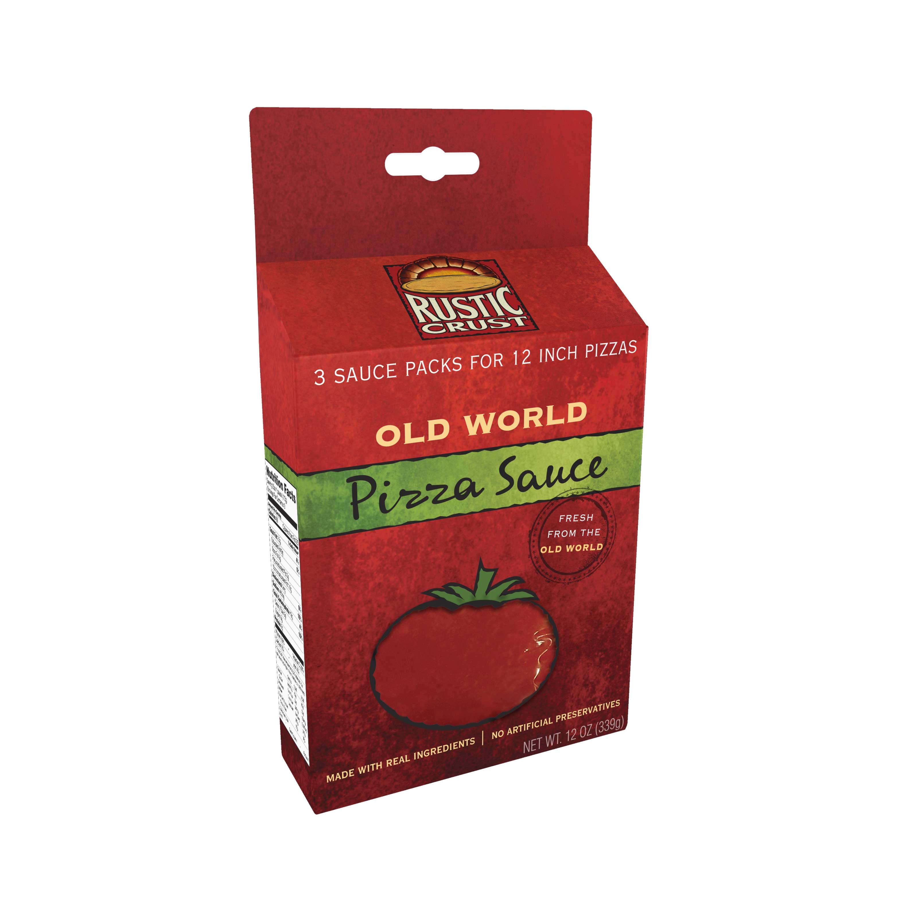 Rustic Crust Tomato Pizza Sauce Kit -- 6 per case.
