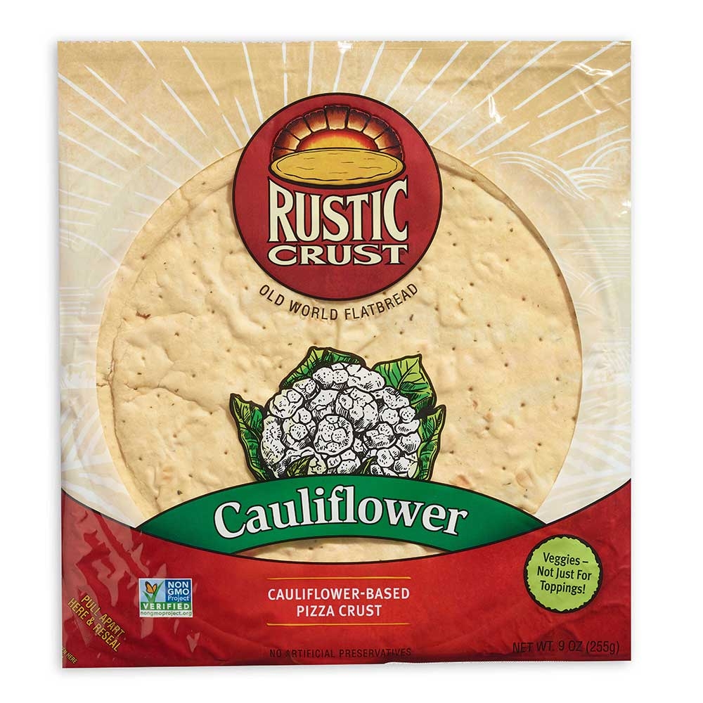 Rustic Crust Cauliflower Pizza Crust -- 8 per case