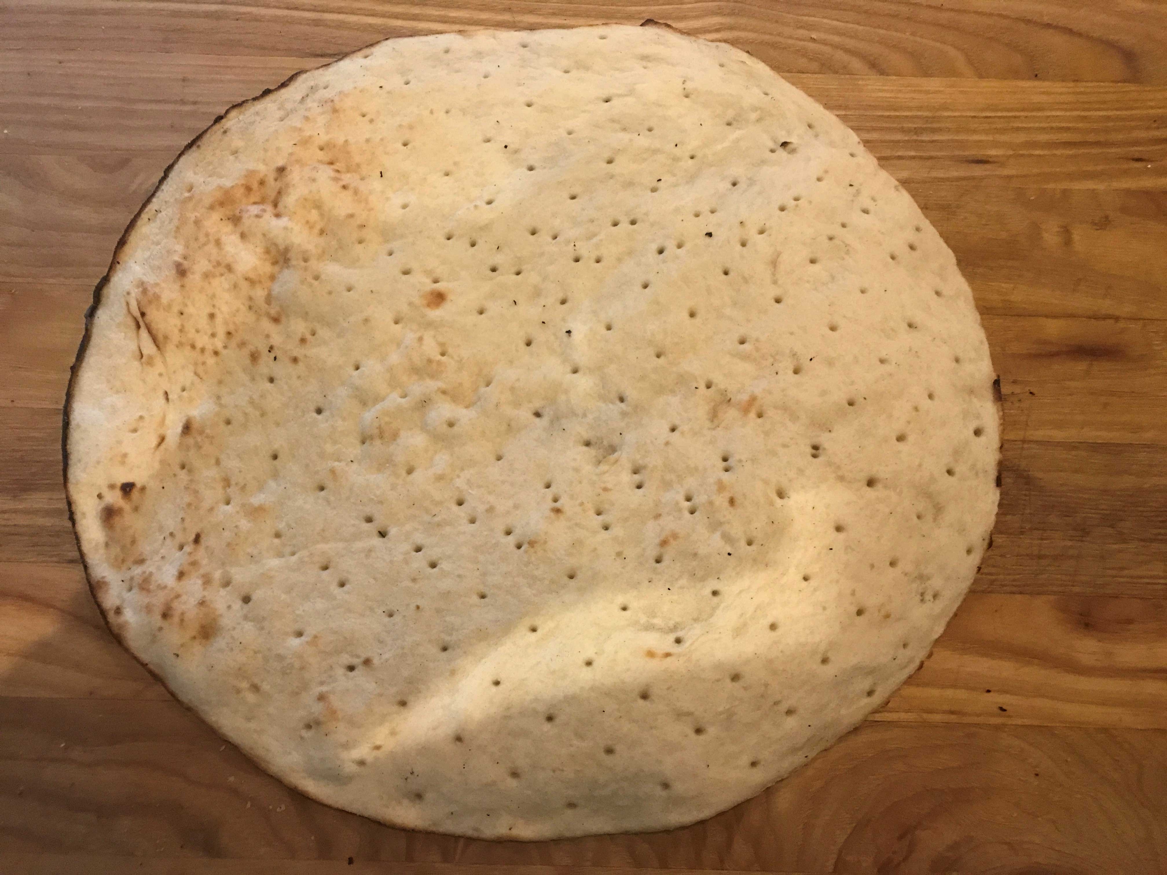 Rustic Crust Hand Stretched Wood Fired Thin Crust, 14 inch -- 12 per case.