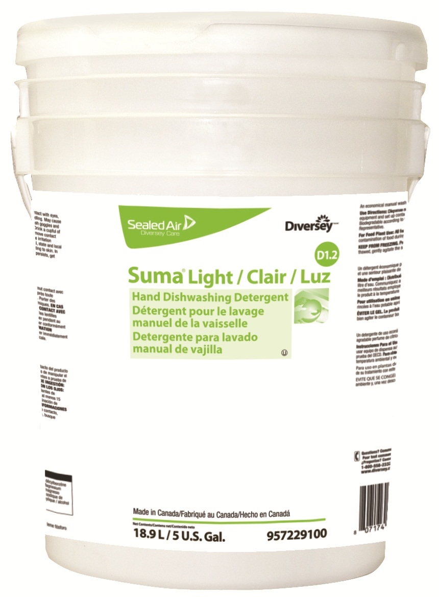 Suma Hand Dishwashing Detergent, 5 Gallon