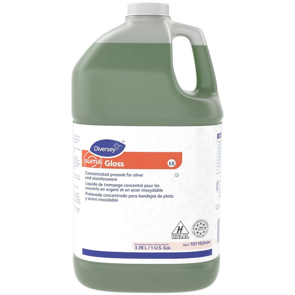 Suma Gloss K8 Concentrated Manual Cleaner, 1 Gallon -- 4 per case
